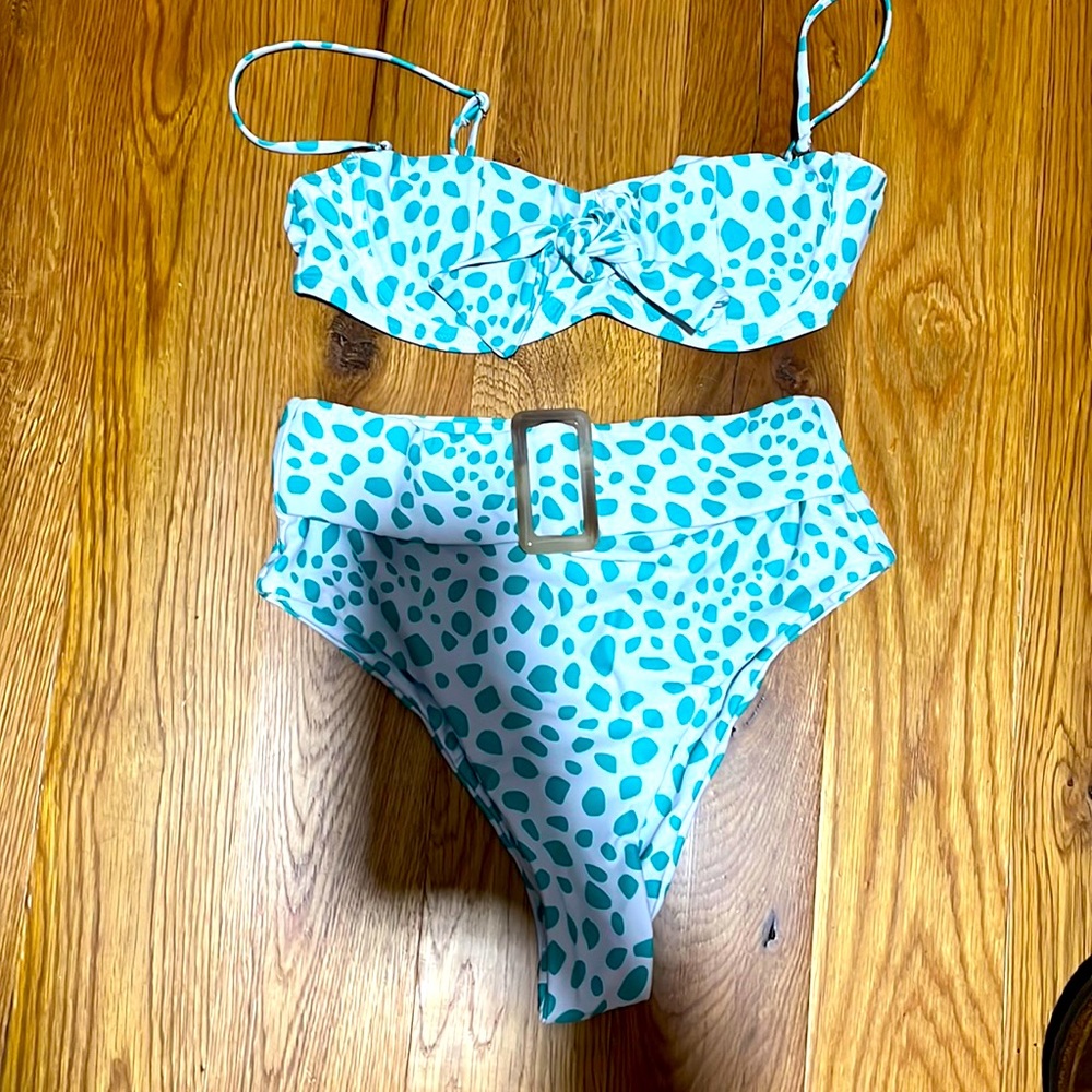 Blue/Green Bikini